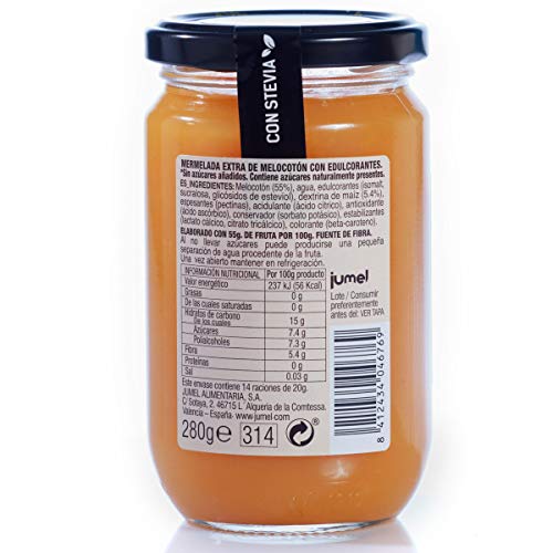Mermeladas sin azúcar Extra Jumel Surtido. Mermelada con Stevia. Mermelada gourmet, tu desayuno o merienda más saludable, con todo el sabor. Pack de 4 unidades. Diet. Mermeladas sin azúcar Extra Jumel Surtido. Mermelada con Stevia. Mermelada gourmet, tu desayuno o merienda más saludable, con todo el sabor. Pack de 4 unidades. Diet.