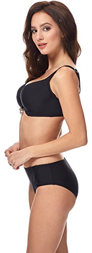 Merry Style Sujetador Push-up Parte de Arriba Bikini Top Traje de Baño Mujer CD (Negro (9240), EU (80C) = ES (95C)) Merry Style Sujetador Push-up Parte de Arriba Bikini Top Traje de Baño Mujer CD (Negro (9240), EU (80C) = ES (95C))