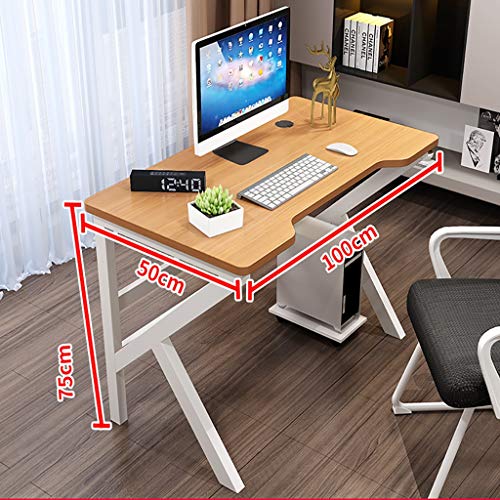 Mesa de ordenador Escritorio escritorio de la computadora, escritorio simple casa, alquiler de sala de escritorio, mesa de estudio sencilla, económica escritorio del estudiante en el dormitorio, casa