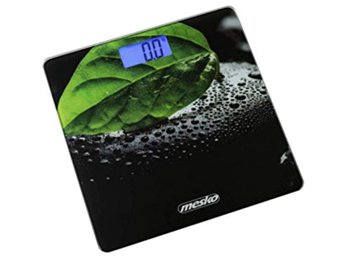 Mesko MS8149 - Báscula de Baño Digital 5kg-150kg, Diseño Extraplano con LCD Retroiluminación