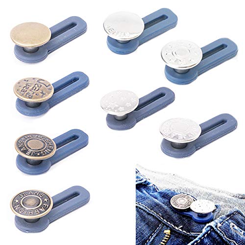 Metal Jeans Boton Ajustables RetráCtil Extensor De Cintura Para Pantalones Hombres Y Mujeres Pantalones Premamá Accesorios De Costura Metal Jeans Boton Ajustables RetráCtil Extensor De Cintura Para Pantalones Hombres Y Mujeres Pantalones Premamá Accesorios De Costura