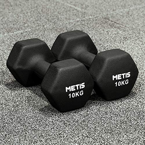 METIS Mancuernas │ Pesas │ Ejercicio en Casa │ Musculación y Fitness (2kg)