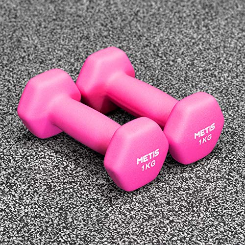 METIS Mancuernas │ Pesas │ Ejercicio en Casa │ Musculación y Fitness (3kg) METIS Mancuernas │ Pesas │ Ejercicio en Casa │ Musculación y Fitness (3kg)