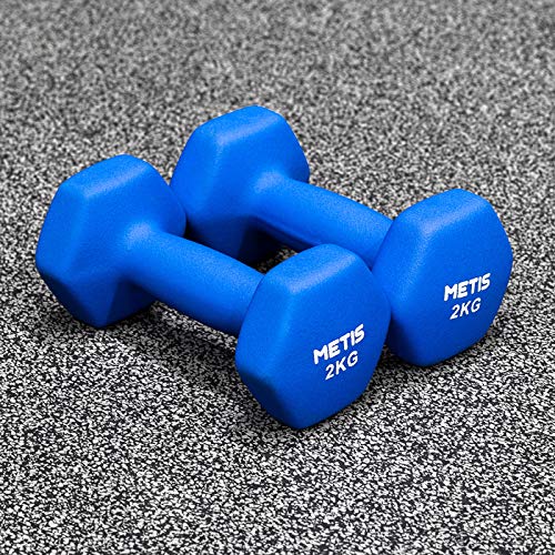 METIS Mancuernas │ Pesas │ Ejercicio en Casa │ Musculación y Fitness (3kg) METIS Mancuernas │ Pesas │ Ejercicio en Casa │ Musculación y Fitness (3kg)