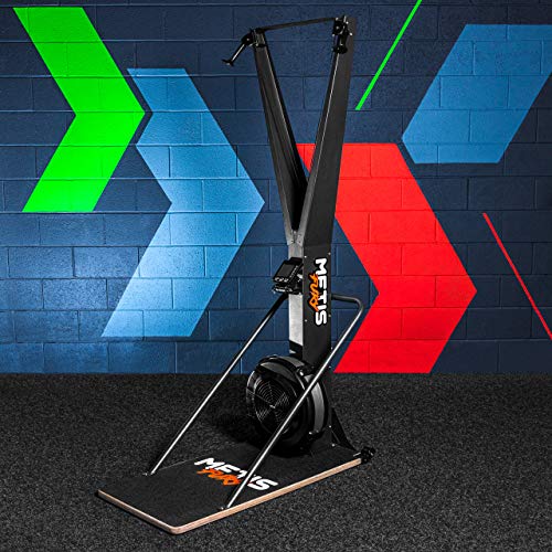 METIS Máquina de Esquí Fury | Máquina SkiErg con Pantalla Digital | 10 Niveles de Resistencia | Máquina de Cardio | Entrenamiento de Cuerpo Entero