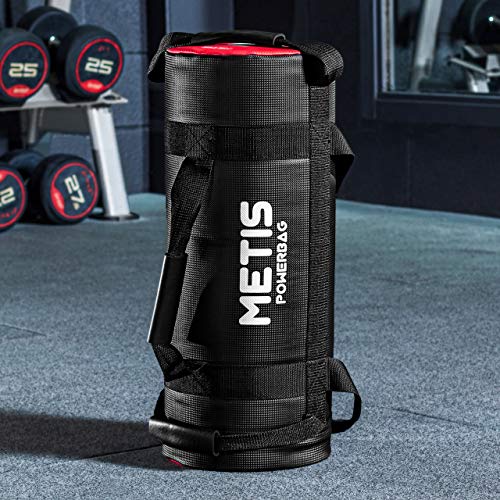 METIS Sacos Búlgaros – 5kg to 25kg | Sacos Lastrados de Fitness para Ganar Musculo, Equilibrio y Fuerza – Entrena en Casa y en el Gimnasio (20kg)