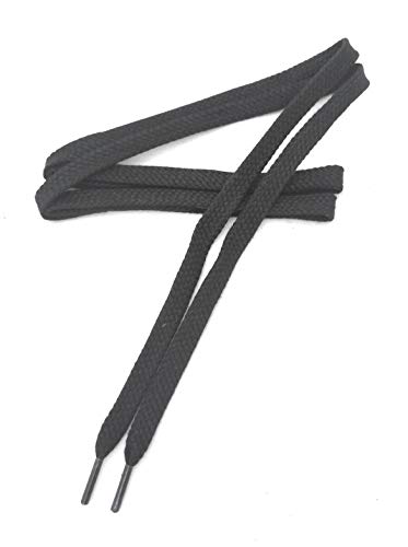 MG Lavorazione artigianale pelle e cuoio Cordones planos de algodón, cordones de repuesto para zapatos Col.4 120 cm, 1 par, plato mediano MG Lavorazione artigianale pelle e cuoio Cordones planos de algodón, cordones de repuesto para zapatos Col.4 120 cm, 1 par, plato mediano
