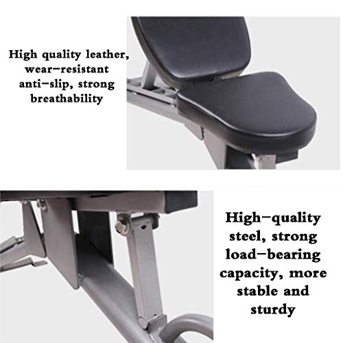 MGIZLJJ Máquinas de Step Banco con Mancuernas Silla de Ejercicios Silla de Ejercicios multifunción Banco de Pesas for Levantamiento de Pesas y Entrenamiento de Fuerza MGIZLJJ Máquinas de Step Banco con Mancuernas Silla de Ejercicios Silla de Ejercicios multifunción Banco de Pesas for Levantamiento de Pesas y Entrenamiento de Fuerza