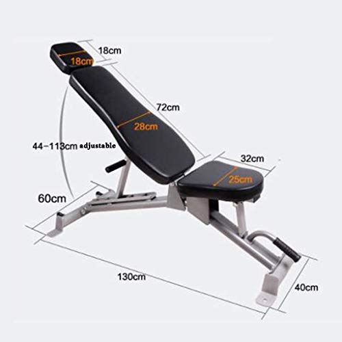 MGIZLJJ Máquinas de Step Banco con Mancuernas Silla de Ejercicios Silla de Ejercicios multifunción Banco de Pesas for Levantamiento de Pesas y Entrenamiento de Fuerza MGIZLJJ Máquinas de Step Banco con Mancuernas Silla de Ejercicios Silla de Ejercicios multifunción Banco de Pesas for Levantamiento de Pesas y Entrenamiento de Fuerza