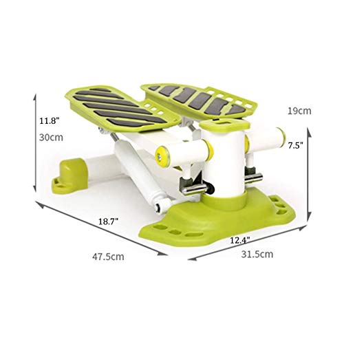 MGIZLJJ Máquinas de Step Portátil Mini Paso a Paso Entrenador Ajustable Ajustable Máquina Ejercicio Stepper Machine Silent Twist Fitness Equipo, Monitor LCD, for Oficina, Gimnasio Durable MGIZLJJ Máquinas de Step Portátil Mini Paso a Paso Entrenador Ajustable Ajustable Máquina Ejercicio Stepper Machine Silent Twist Fitness Equipo, Monitor LCD, for Oficina, Gimnasio Durable