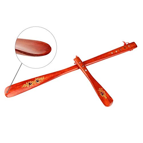 MH Calzador - Calzador de Madera Cuerno Largo Flexible Mango Calzador Útil Zapato Cuchara de Zapatos Profesional Herramientas caseras - 2 Colores 3 Tamaño (22 cm / 55 cm / 70 c'm) MH Calzador - Calzador de Madera Cuerno Largo Flexible Mango Calzador Útil Zapato Cuchara de Zapatos Profesional Herramientas caseras - 2 Colores 3 Tamaño (22 cm / 55 cm / 70 c'm)