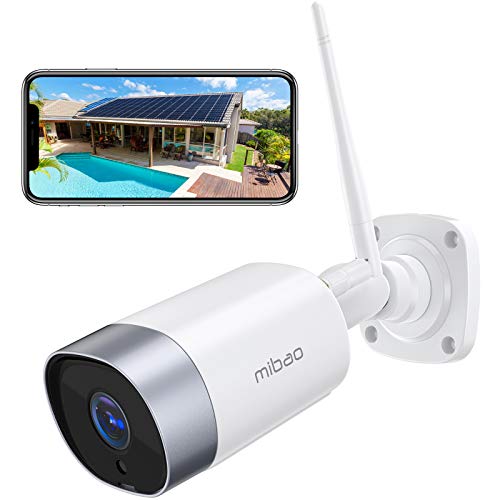 Mibao Cámara de Vigilancia WiFi Exterior, IP66 a Prueba de Agua y Polvo,Cámara de Seguridad,Visión Nocturna de 20 Metros,Tecnología de cifrado múltiple, Soporte para Android e iOS Mibao Cámara de Vigilancia WiFi Exterior, IP66 a Prueba de Agua y Polvo,Cámara de Seguridad,Visión Nocturna de 20 Metros,Tecnología de cifrado múltiple, Soporte para Android e iOS