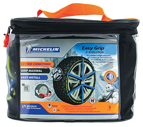 MICHELIN 008303 Cadenas De Nieve Easy Grip Evolution 3, Set de 2 MICHELIN 008303 Cadenas De Nieve Easy Grip Evolution 3, Set de 2