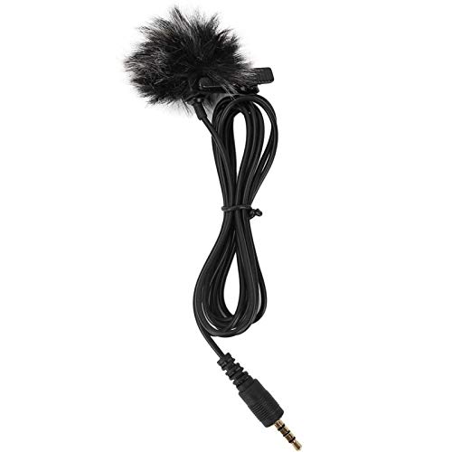 Micrófono pequeño Micrófono Lavalier, Micrófono con clip Micrófono para teléfono móvil, Portátil para entrevistas Micrófono pequeño Micrófono Lavalier, Micrófono con clip Micrófono para teléfono móvil, Portátil para entrevistas