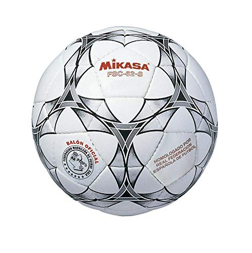 MIKASA FSC62S Balón, Unisex, Blanco/Negro, 4 MIKASA FSC62S Balón, Unisex, Blanco/Negro, 4