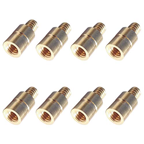 MILAEM 25 Grain 50 Grain 100 Grain Tornillo de Peso Latón Inserciones de Punta de Flecha Peso Adicional Cobre para la Caza con Arco (25 Grain) MILAEM 25 Grain 50 Grain 100 Grain Tornillo de Peso Latón Inserciones de Punta de Flecha Peso Adicional Cobre para la Caza con Arco (25 Grain)
