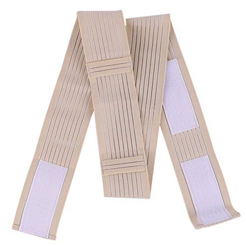 MILISTEN Cinturón de Protección de Diálisis Abdominal Tubo Elástico Ajustable Tubo de Almacenamiento Truss Cinturón Titular de Catéter para Hombres Mujeres Mayores (Beige)