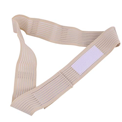 MILISTEN Cinturón de Protección de Diálisis Abdominal Tubo Elástico Ajustable Tubo de Almacenamiento Truss Cinturón Titular de Catéter para Hombres Mujeres Mayores (Beige)