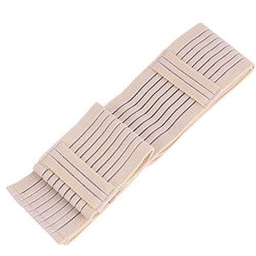 MILISTEN Cinturón de Protección de Diálisis Abdominal Tubo Elástico Ajustable Tubo de Almacenamiento Truss Cinturón Titular de Catéter para Hombres Mujeres Mayores (Beige)