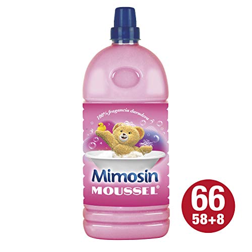 Mimosin Moussel - Suavizante Concentrado, 66 Lavados x 8 Botellas Mimosin Moussel - Suavizante Concentrado, 66 Lavados x 8 Botellas