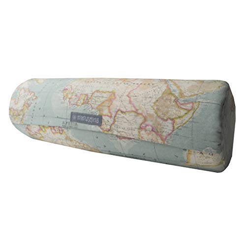 Mimuselina Rulo de Gateo | Rodillo de Gateo, Fomenta la Psicomotricidad y la Postura Correcta, Desenfundable y Lavable, Diseño Mapamundi, 15 x 50 cm Mimuselina Rulo de Gateo | Rodillo de Gateo, Fomenta la Psicomotricidad y la Postura Correcta, Desenfundable y Lavable, Diseño Mapamundi, 15 x 50 cm
