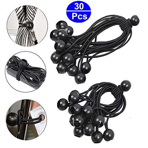 Mingco 30PCS Tensores Elasticos, Tensor Elastico, Tensor de Goma, Tensor para Lonas, Pelotas de Lona Cordones Elásticas para Banner, Lonas, Pabellones, Tensor Tienda de Campaña Mingco 30PCS Tensores Elasticos, Tensor Elastico, Tensor de Goma, Tensor para Lonas, Pelotas de Lona Cordones Elásticas para Banner, Lonas, Pabellones, Tensor Tienda de Campaña