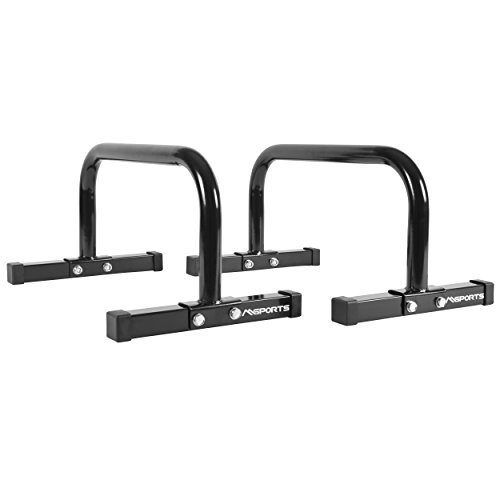 MINI BARRAS PARALELAS Professional L x An x Al: 60x35x29 cm | Empuñaduras de push-up con barras de flexiones