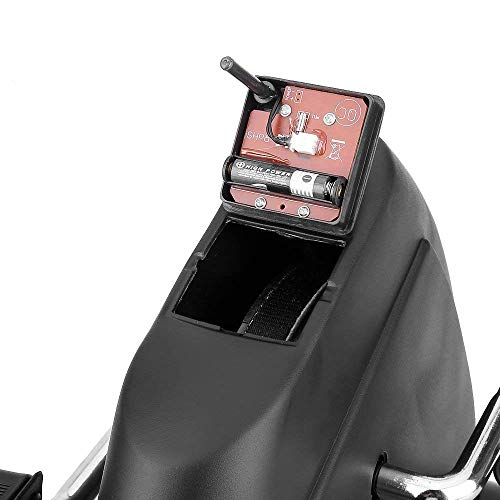 Mini bicicleta estática para brazos y piernas con pantalla LCD, negro, compact