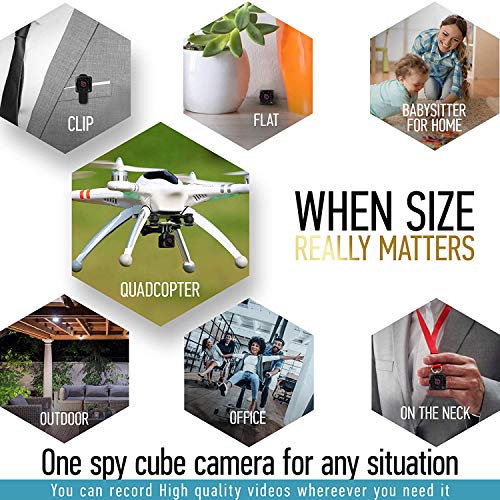Mini Camara Espía Oculta,Micro Camaras 1080P HD WiFi Vigilancia Grabadora de Video Portátil con IR Visión Nocturna Detector de Movimiento,Camara Seguridad Pequeña Inalambrica Interior/Exterior Mini Camara Espía Oculta,Micro Camaras 1080P HD WiFi Vigilancia Grabadora de Video Portátil con IR Visión Nocturna Detector de Movimiento,Camara Seguridad Pequeña Inalambrica Interior/Exterior