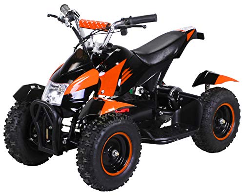 Mini Eléctrico Niños ATV Cobra 800 Vatios Pocket Quad - Naranja