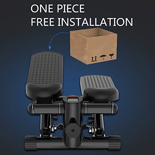 Mini Escalera Paso a Paso, Equipo de Gimnasia de Giro silencioso para el hogar, Cilindro hidráulico Doble de absorción de Impactos, Adecuado para Sala de Estar, Oficina, Gimnasio Mini Escalera Paso a Paso, Equipo de Gimnasia de Giro silencioso para el hogar, Cilindro hidráulico Doble de absorción de Impactos, Adecuado para Sala de Estar, Oficina, Gimnasio