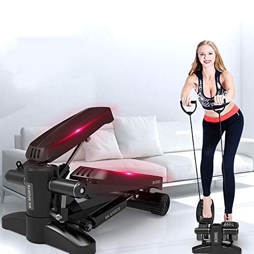 Mini Hidráulico Stepper Deportes de Interior Escalera Multifuncional Stepping Health Fitness Equipment con Bandas de Resistencia para Gimnasio en casa Mini Hidráulico Stepper Deportes de Interior Escalera Multifuncional Stepping Health Fitness Equipment con Bandas de Resistencia para Gimnasio en casa