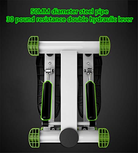 Mini Máquinas de step para fitness Up-Down Stepper Home Trainer Pierna Muslo Tonificación Entrenamiento Fitness Escalera Brazo Cordón Máquina de entrenamiento Pantalla LED Contador de calorías