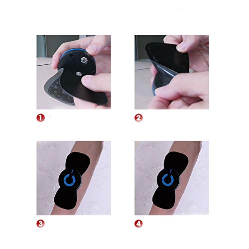 Mini masajeador de cuello eléctrico portátil, estimulador de masaje cervical, masajeador de cuello, masajeador de cuello equipo de fisioterapia masajeador de cuello alivio del dolor Mini masajeador de cuello eléctrico portátil, estimulador de masaje cervical, masajeador de cuello, masajeador de cuello equipo de fisioterapia masajeador de cuello alivio del dolor
