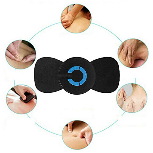 Mini masajeador de cuello eléctrico portátil, estimulador de masaje cervical, masajeador de cuello, masajeador de cuello equipo de fisioterapia masajeador de cuello alivio del dolor