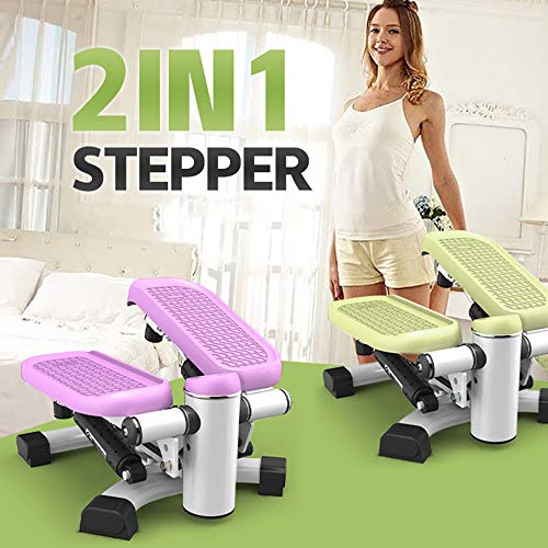 Mini Stepper Silencioso Máquina de Pedal sin Instalación Tonificación Entrenamiento Escalera Pasos Ejercicio Fitness Equipo,Green Mini Stepper Silencioso Máquina de Pedal sin Instalación Tonificación Entrenamiento Escalera Pasos Ejercicio Fitness Equipo,Green