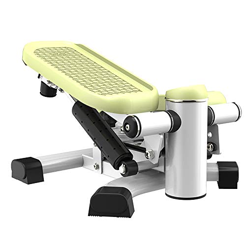 Mini Stepper Silencioso Máquina de Pedal sin Instalación Tonificación Entrenamiento Escalera Pasos Ejercicio Fitness Equipo,Green