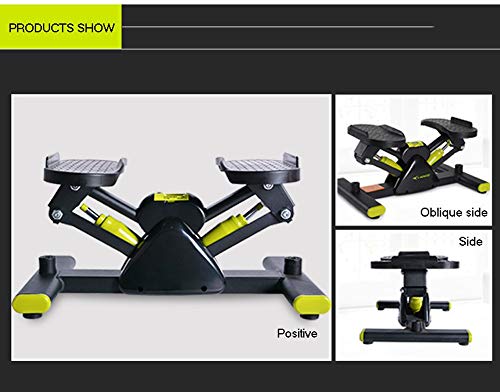 Mini Stepper, Stepper Cardio Fitness, Máquinas de Step para Fitness para Piernas y Cintura, Apto para Principiantes y Profesionales, Sin Ruido, Carga-100KG