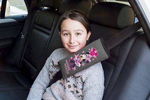 Minnie MINNIE106 Almohadilla COJIN XL Cinturon Viaje Coche Mouse Infantil, Gris Minnie MINNIE106 Almohadilla COJIN XL Cinturon Viaje Coche Mouse Infantil, Gris