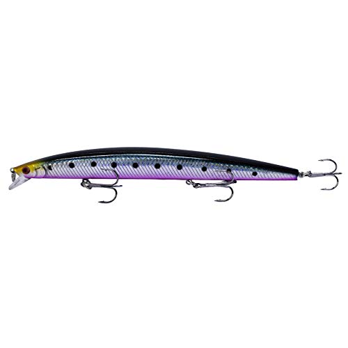 Minnow señuelos de Pesca Cebo Artificial Duro Catching/Spinning – 18cm y 24 Gramos