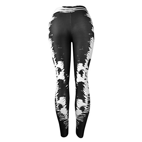 MINXINWY Leggins Deportivos Mujer, Nuevo Leggings de Mujer de impresión Running Gym Gimnasio Mallas de elásticas Pantalones de Yoga Deportivos Ocasionales Mujeres