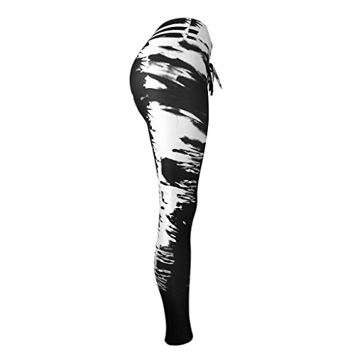 MINXINWY Leggins Deportivos Mujer, Nuevo Leggings de Mujer de impresión Running Gym Gimnasio Mallas de elásticas Pantalones de Yoga Deportivos Ocasionales Mujeres