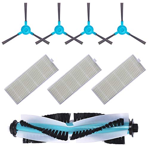 MIRTUX Pack de repuestos Esencial para Conga 1290 y 1390. Kit de Accesorios de Recambio para Robots aspiradora Conga con Cepillo Lateral, Cepillo Central, Filtro. MIRTUX Pack de repuestos Esencial para Conga 1290 y 1390. Kit de Accesorios de Recambio para Robots aspiradora Conga con Cepillo Lateral, Cepillo Central, Filtro.