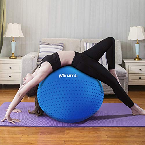Mirumb Pelota de Ejercicio, Massage Balls Pelota de Pilates Yoga Ball 75CM 65CM 55CM con Bomba Anti Explosión para Fitness, Embarazo,Oficina,Silla de Equilibrio,Gimnasio Mirumb Pelota de Ejercicio, Massage Balls Pelota de Pilates Yoga Ball 75CM 65CM 55CM con Bomba Anti Explosión para Fitness, Embarazo,Oficina,Silla de Equilibrio,Gimnasio