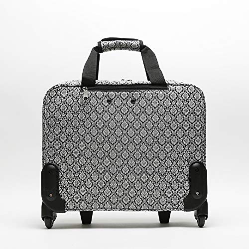 Misako – Maleta de Viaje Mina Pequeña Tipo Trolley | 44 X 39 X 16CM - 26L - 1,9KG | Equipaje de Mano | Maletín con Ruedas para Portátil o Tablet | Maletín para Clases o Escritorio Misako – Maleta de Viaje Mina Pequeña Tipo Trolley | 44 X 39 X 16CM - 26L - 1,9KG | Equipaje de Mano | Maletín con Ruedas para Portátil o Tablet | Maletín para Clases o Escritorio