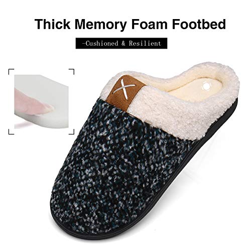 Mishansha Hombre Zapatillas Casa Invierno de Espuma Viscoelástica Antideslizantes CáLido Pantuflas Mujer de Interior y Exterior Verde Gr.40/41 Mishansha Hombre Zapatillas Casa Invierno de Espuma Viscoelástica Antideslizantes CáLido Pantuflas Mujer de Interior y Exterior Verde Gr.40/41