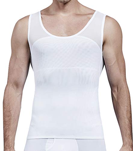 MISS MOLY Faja Reductora Camiseta de Tirantes Compresión para Hombre Chaleco Adelgazante Abdomen Camisa Moldeador Body Shaper Ropa Interior para Ocultar Ginecomastia Moobs MISS MOLY Faja Reductora Camiseta de Tirantes Compresión para Hombre Chaleco Adelgazante Abdomen Camisa Moldeador Body Shaper Ropa Interior para Ocultar Ginecomastia Moobs