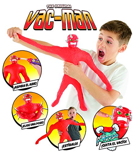 Mister Musculo - Muñeco Vac Man Estirable (Giochi Preziosi TVR00000) Mister Musculo - Muñeco Vac Man Estirable (Giochi Preziosi TVR00000)