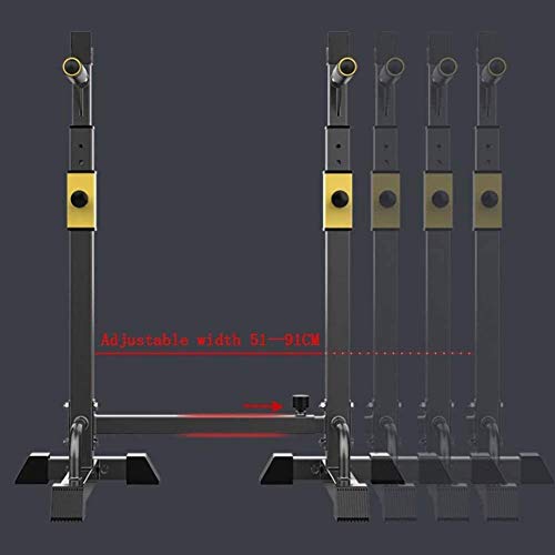 Miwaimao Squat Rack Pull Up Bar Dominadas Sentadillas Stand Ajustables Anchura Y Altura Barra Pesas Estante MAX 300Kg Musculacion Levantamiento De Pesas Rack