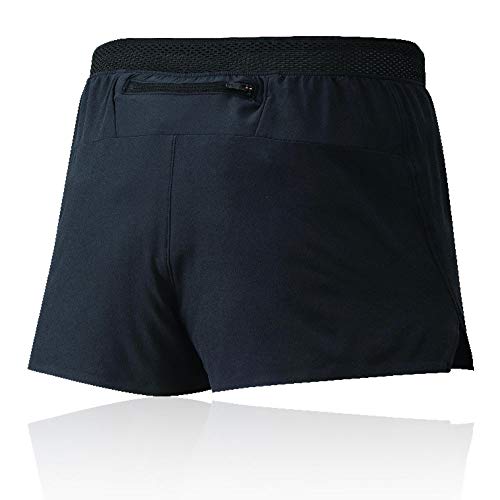 Mizuno Aero Split 1.5 Short Pantalón Corto, Hombre, Black, M